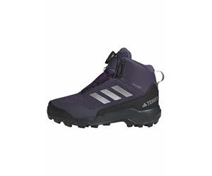 adidas Unisex Kids Terrex Winter Mid BOA RAIN.RDY Hiking Shoes, Aurora Plum/Matte Silver/Core Black, 6 UK