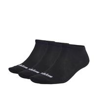 adidas Low Cut 3 Pack No Show Socks - Black black 2 - 3.5