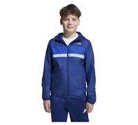 adidas Unisex Kids TIBERIO WINDBREAKER, dark blue/team royal blue/glow blue, 11-12 Years