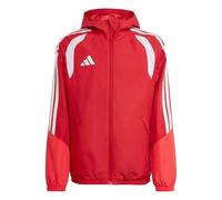 adidas Unisex Kids Tiro 26 Competition Kids All Weather Coat, team power red 2/semi lucid red/white, 5-6 Years