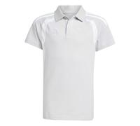 adidas Unisex Kids Tiro 26 League Polo Kids Shirt, Team Light Grey/White, 3-4 Years