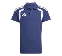 adidas Unisex Kids Tiro 26 League Polo Kids Shirt, Team Navy Blue 2/White, 7-8 Years