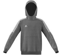 adidas Unisex Kids Tiro21 Hoody Sweatshirt, Medium Fog Grey, 7-8 Years UK