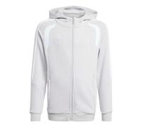 adidas Unisex Kids Tiro26 League Kids Sweat Full Zip Hoodie team light grey/white 7-8Y