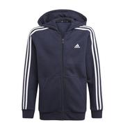 adidas B 3s Fz Hd Children's Sweatshirt, boys, Sweatshirt, GQ8902, Tinley/White, 11-12 Years