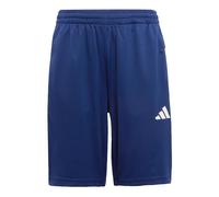 adidas Unisex Kids Train Essentials 3-Stripes Short, Dark Blue/White, 15-16 Years
