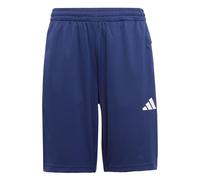 adidas Unisex Kids Train Essentials 3-Stripes Short Shorts, Dark Blue/White, 11-12 Years