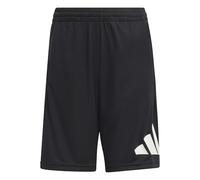 adidas Unisex Kids Train Essentials Big Logo Shorts, Black/White, 5-6 Years
