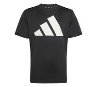 adidas Unisex Kids Train Essentials Big Logo T-Shirt, Black/White, 11-12 Years