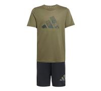 adidas UNISEX KIDS TRAIN ESSENTIALS CAMO PRINT SPORT SET 11-12Y