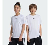 adidas Junior Boys Train Essentials T-Shirt - White, White/Black, Size 7-8 Years White/Black