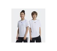 adidas Unisex Kids Train Essentials Logo Regular Fit T-Shirt Junior, White/Black, 15-16 Years