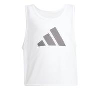 adidas Unisex Kids Training Bib24 Mini Shirt, White, 4-5 Years