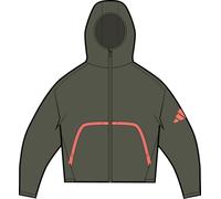 adidas Unisex Kids UTILITY JACKET, olive strata/signal coral, 9-10 Years