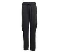 adidas Unisex Kids Utility Pack Fleece Cargo Junior Pants, Black/Black, 9-10 Years