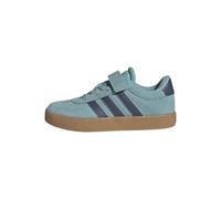 adidas Unisex Kids VL Court 3.0 Hook and Loop Shoes Kids, Mint ton/preloved Ink/Silver met., 11 UK Child