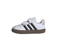 adidas Unisex Kids VL Court 3.0 Shoes, Cloud White/Core Black/Grey One, 4 UK Child