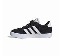adidas Unisex Kids VL Court 3.0 Shoes, Core Black/Cloud White/Core Black, 2 UK