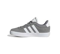 adidas Unisex Kids VL Court 3.0 Shoes, Grey Three/Cloud White/Grey Two, 2.5 UK