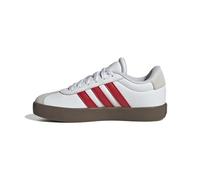 adidas Unisex Kids VL Court 3.0 Shoes Kids, FTWR White/Better Scarlet/Grey one, 11 UK Child