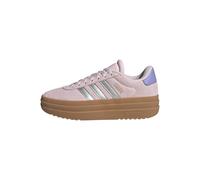 adidas VL Court Bold Shoes Junior, Clear Pink/Silver Metallic/Gold Metallic, 6 UK Child