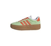 adidas VL Court Bold Shoes Junior, Semi Green Spark/Semi Impact Orange/Cloud White, 4.5 UK Child