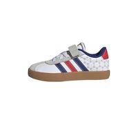 Adidas Unisex Kids Vl Court Bold, White/Pure Ruby/Mystery Ink, 3 Little Kid