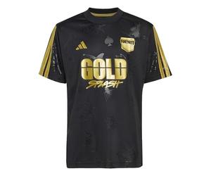 adidas Unisex Kids X Fortnite Midas Jersey Shirt, Black, 7-8 Years