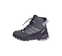 adidas Unisex Kinder Terrex AX4R Mid Climawarm+ Hiking Shoes Kids, preloved Violet/Matte Silver/semi Flash Aqua, 31 1/2 EU