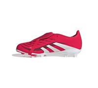adidas Unisex League FOLD-Over Tongue Firm Ground Football Boots Kids, Lucid Red/Cloud White/Core Black, 10.5 UK Child