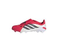 adidas Unisex League Fold-Over Tongue Firm Ground Football Boots Kids, Lucid red/core Black/FTWR White, 4.5 UK