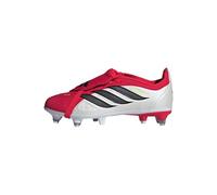 adidas Unisex League Fold-Over Tongue Soft Ground Football Boots Kids, Lucid red/core Black/FTWR White, 4 UK