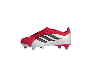 adidas Unisex League Fold-Over Tongue Soft Ground Football Boots Kids, Lucid red/core Black/FTWR White, 4.5 UK