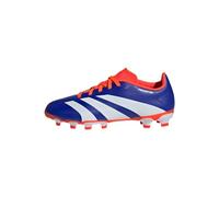 adidas Unisex League J Football Boots Multi Ground, Lucid Blue/Cloud White/Solar Red, 5.5 UK