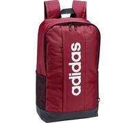 adidas Unisex LINEAR BACKPACK, active maroon/white, One size