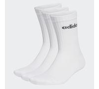 adidas - Cushioned Linear Crew 3-Pack - Sports socks size XL - EU: 46-48, white