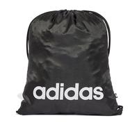 adidas Unisex Linear Gymsack Shoe Bag, Black/White, One Size