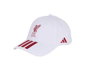 adidas Unisex Liverpool Fc Hat, White/Active Maroon, M-L