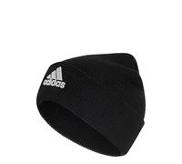 adidas Unisex Logo Beanie, Black/White, One size