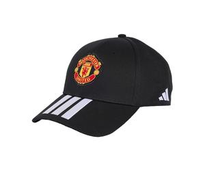 adidas Unisex Manchester United Hat, Black/White, XXS-XS