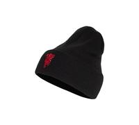 adidas Unisex Manchester United Woolie Hat, Black/White/MUFC red, L-XL