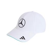 adidas Unisex Mercedes - AMG Petronas Formula 1 Team Driver Cap, White, L-XL