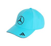adidas Unisex Mercedes - AMG Petronas Formula 1 Team George Russell Cap, Samba Blue, XXS-XS