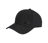 adidas Unisex Metal Badge Lightweight Baseball Cap, Black, One Size