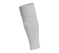 adidas Unisex Milano Sleeve Socks, team light grey/white, S