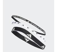 adidas Unisex Multiple Width Training Headbands 3 Per Pack Hairband, Black/White, M