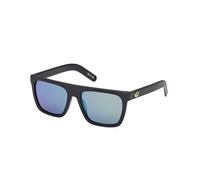 Adidas Unisex OR0140 02Q Sunglasses Acetate Black Green Squared Normal