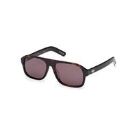 Adidas Unisex OR0141 52E Sunglasses Acetate Havana Brown Pilot Normal