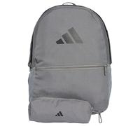 adidas Unisex Pencil Case Backpack, grey three/black, One Size