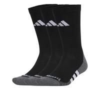 adidas Unisex Training Cushioned Crew Socks 3 Pack, Black/White, Size Xl, Men Black/White